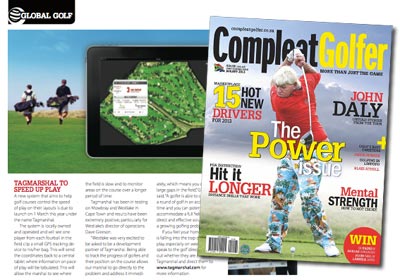 Tagmarshal featured in Compleat Golfer Magazine