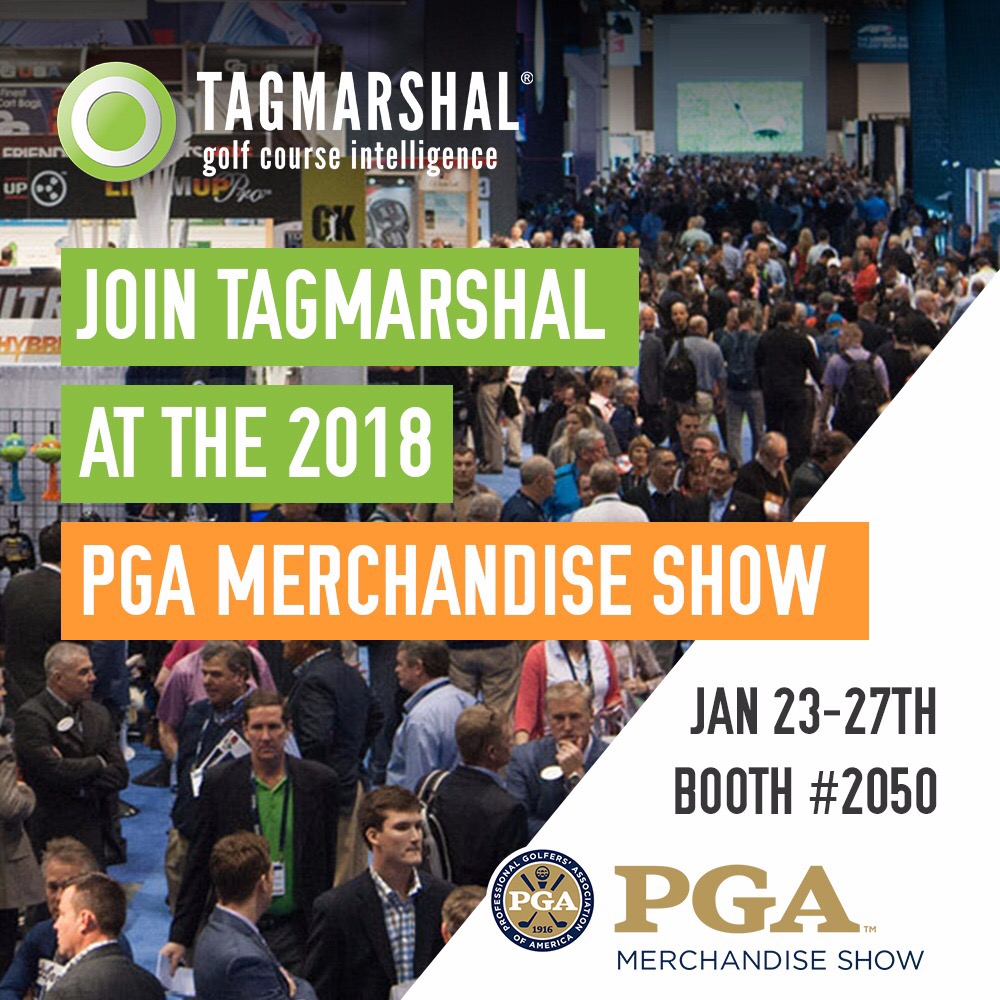 Tagmarshal showcases at the 2018 PGA Show