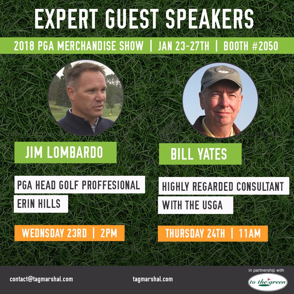 Special guests – Jim Lombardo and Bill Yates – PGA Merchandise show 2018