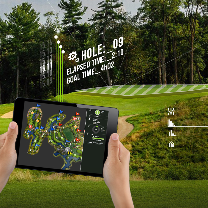 Golf tech innovator makes shot clock golf a reality for regular courses.