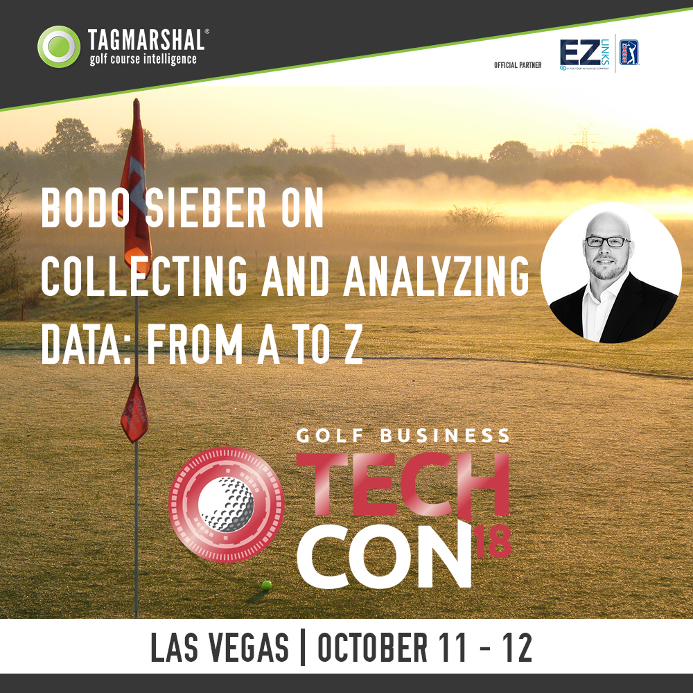 Tagmarshal’s Bodo Sieber on industry data experts panel at Golf TechCon 2018