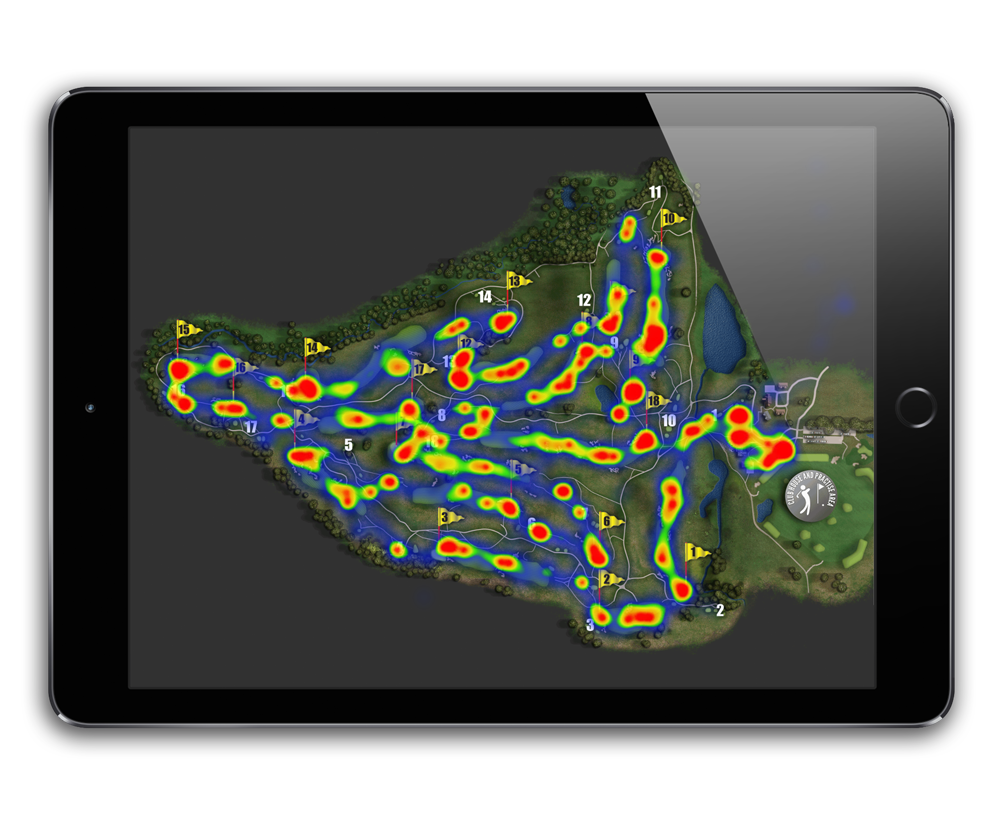 golf cart gps screen