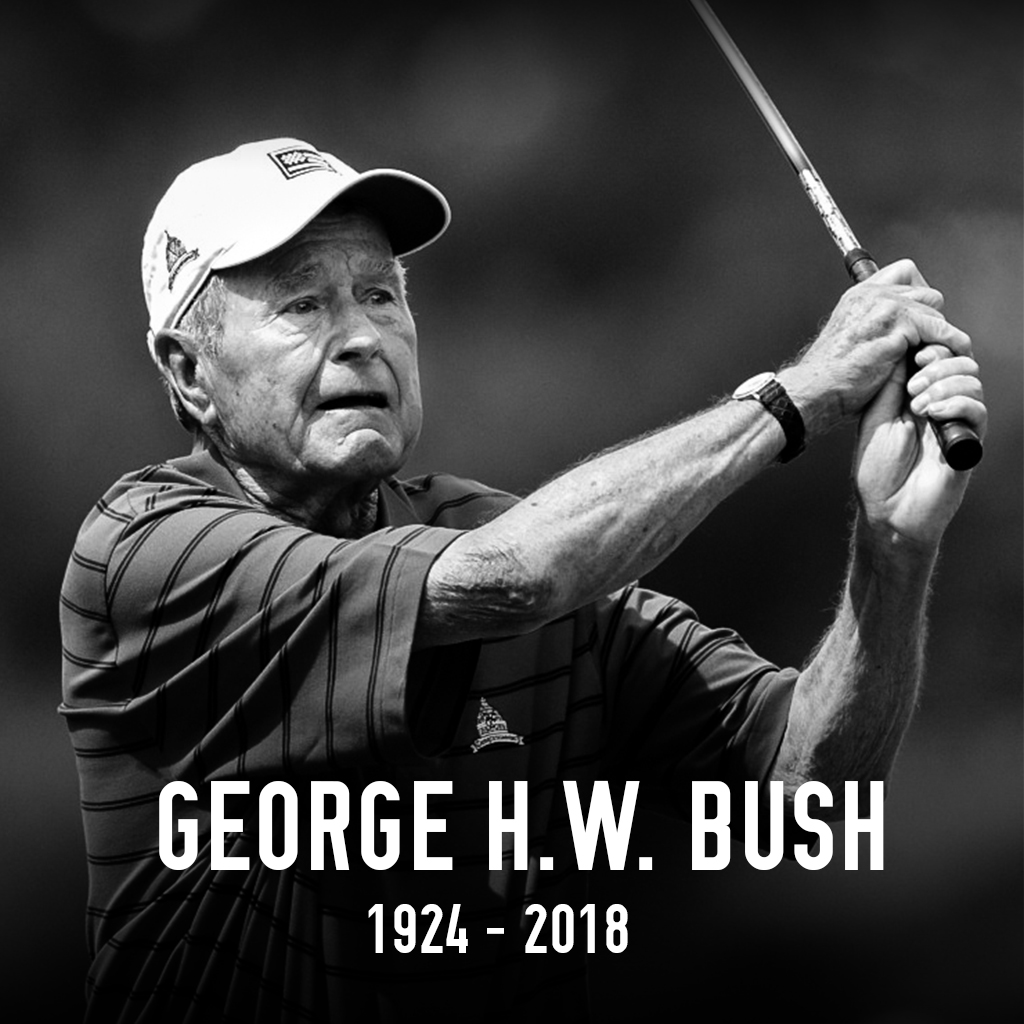George HW Bush Was A Great Advocate For Golf And Pace Of Play