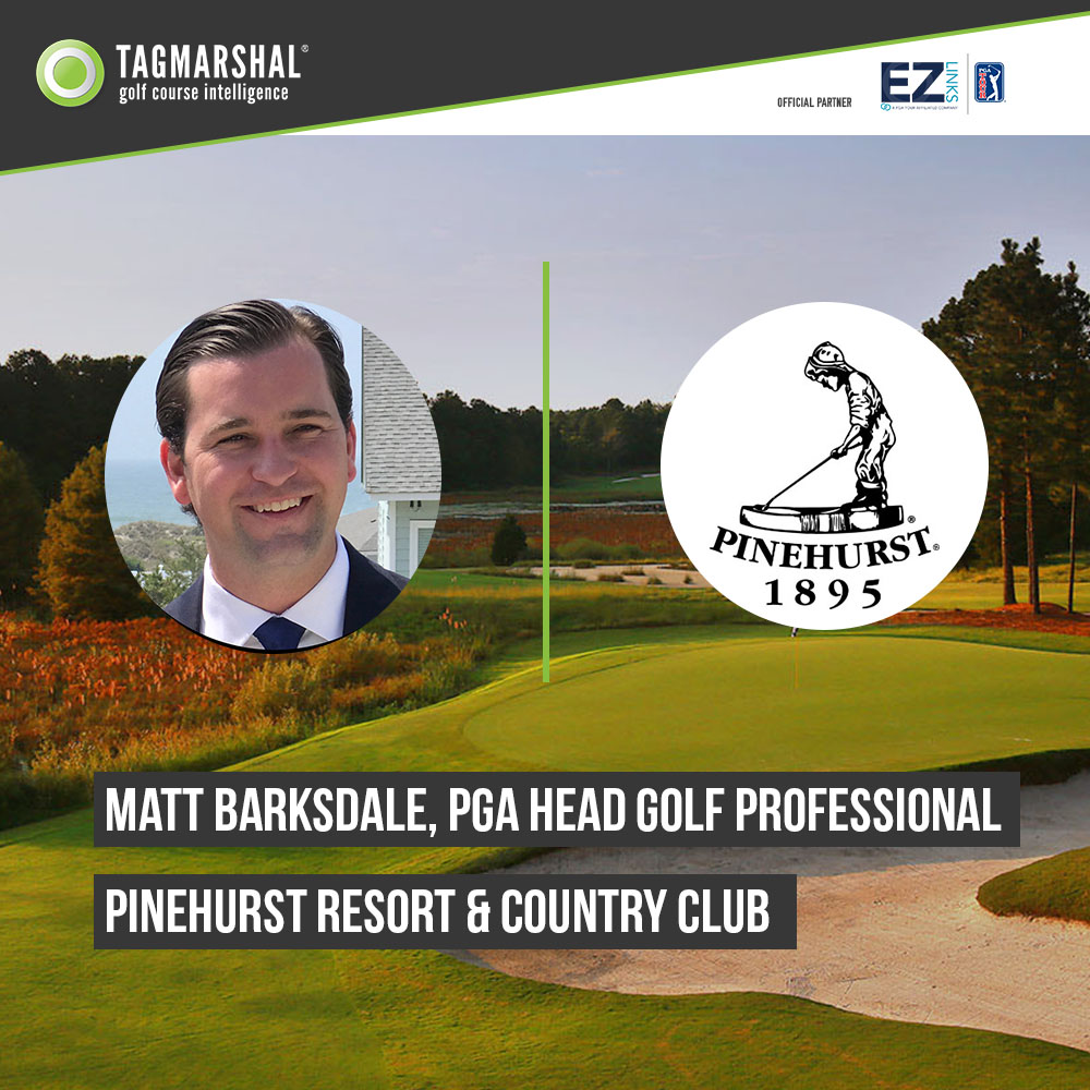 5 Questions with Matt Barksdale at Pinehurst