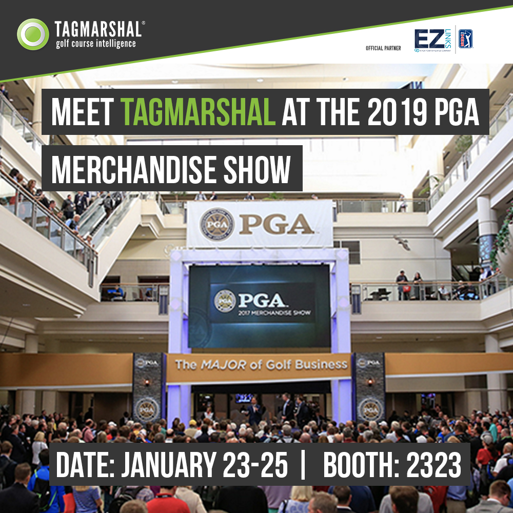 Tagmarshal Lining Up a Great Showcase at the 2019 PGA Merchandise Show