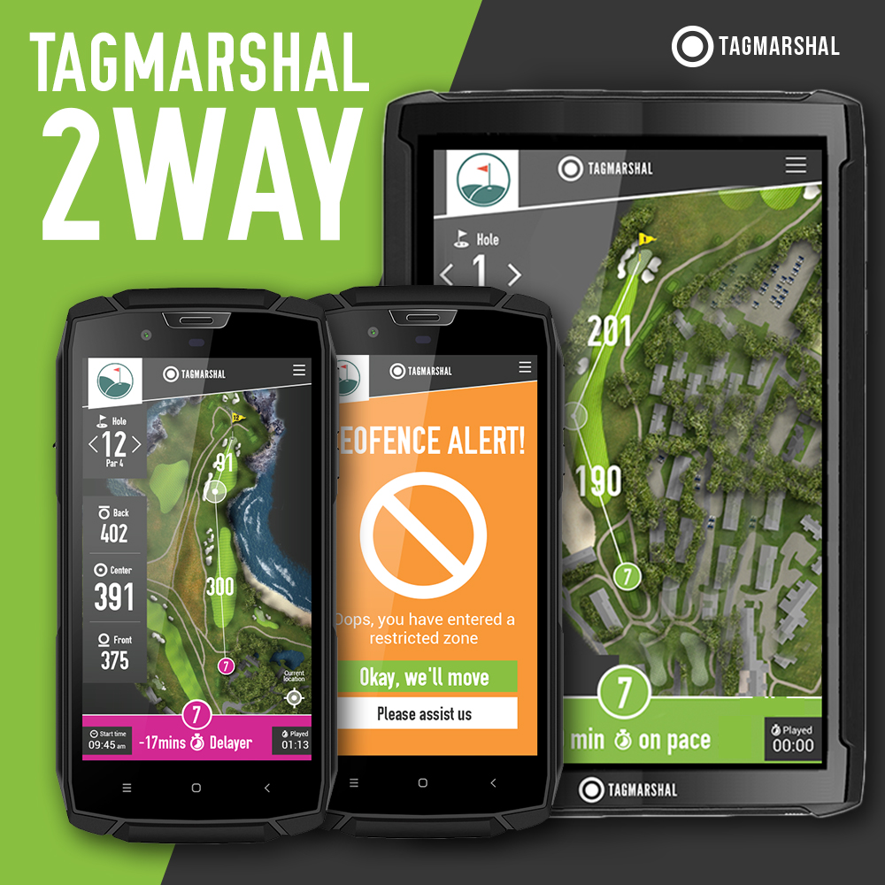 Tagmarshal 2Way’s Geofence System brings added value to Golf Management Software