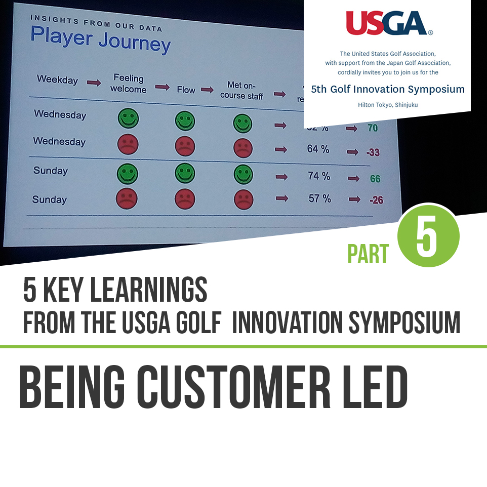 5 key learnings from the USGA Golf Innovation Symposium – Being customer led