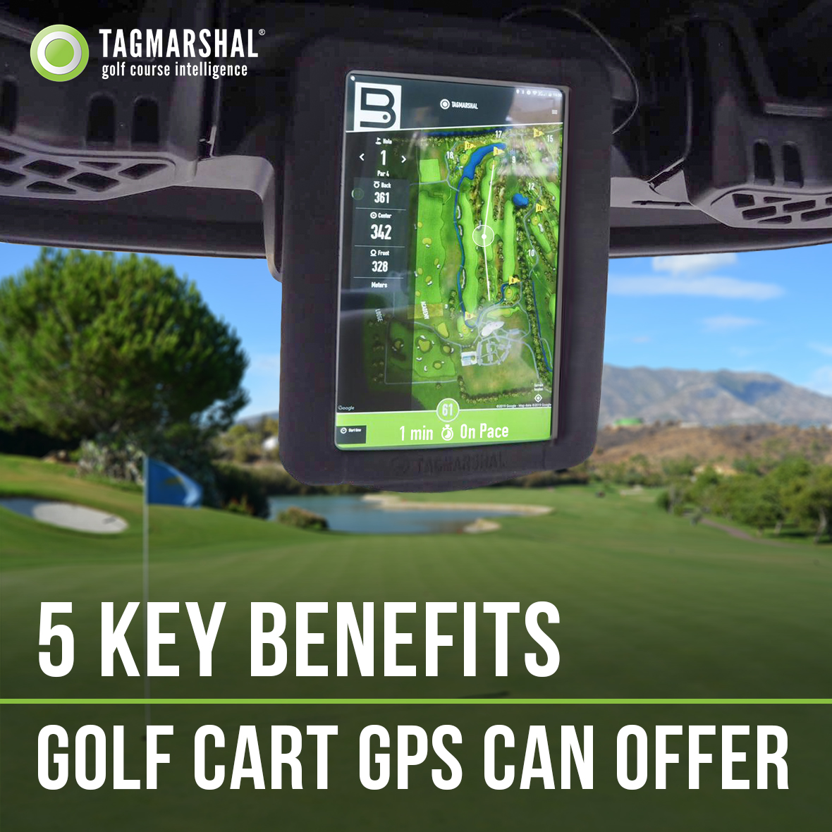 5 key benefits Golf Cart GPS can offer - Golf Cart GPS Pace of Play Golf Management Software