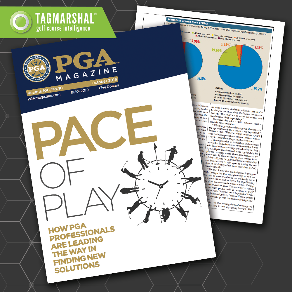 PGA Magazine: New Approaches to Pace of Play