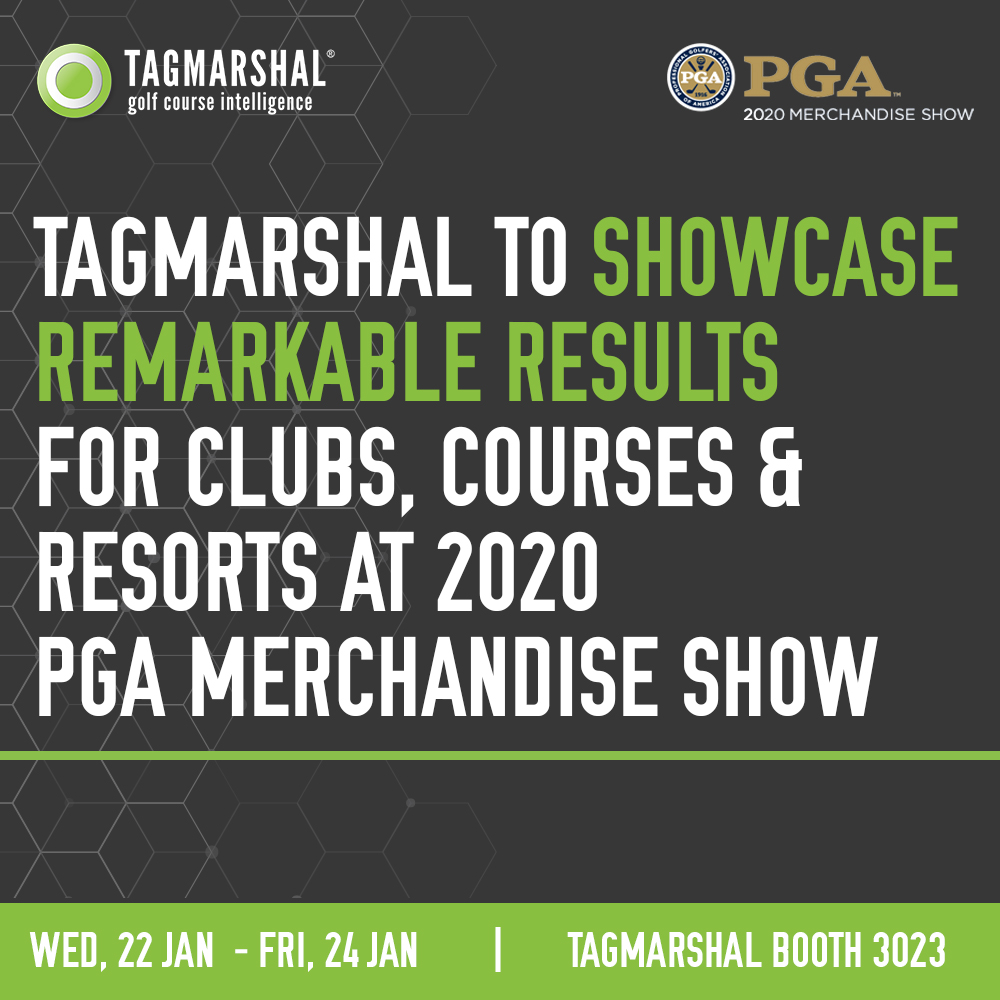 Tagmarshal to Showcase Remarkable Results for Clubs, Courses & Resorts at 2020 PGA Merchandise Show
