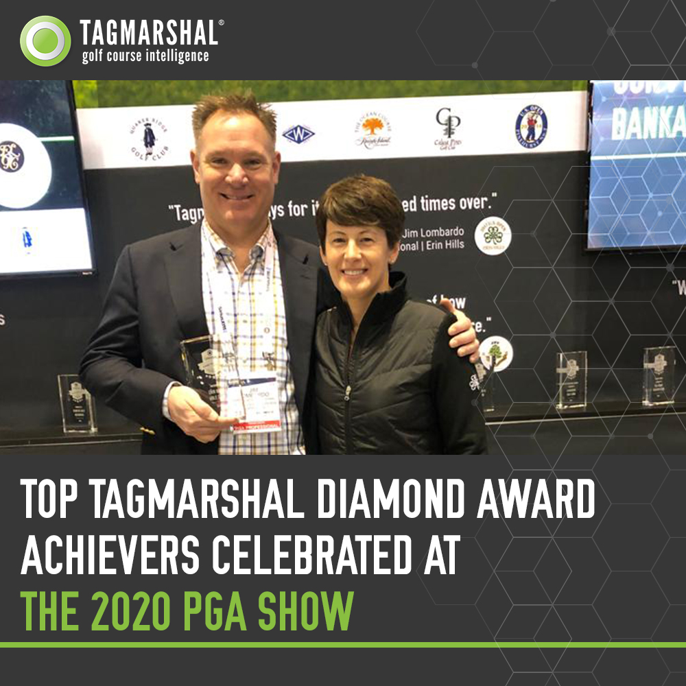 Top Tagmarshal Diamond Award Achievers Celebrated at the 2020 PGA Show
