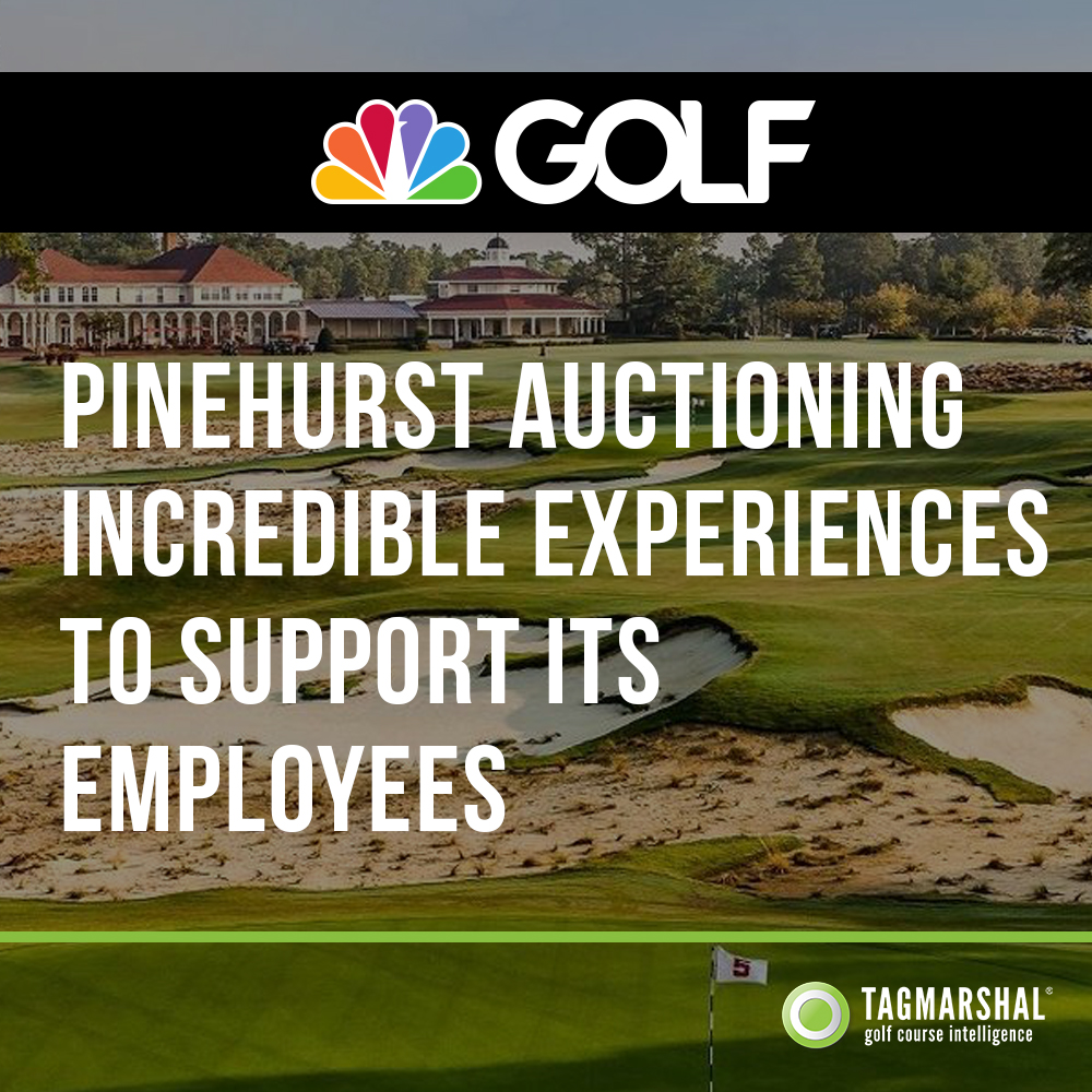 Pinehurst auctioning incredible experiences to support its employees