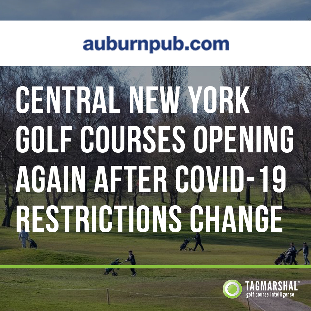 Central New York golf courses opening again after COVID-19 restrictions change