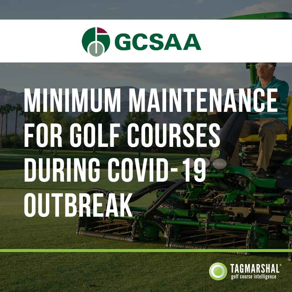Minimum Maintenance for golf courses during Covid-19 outbreak
