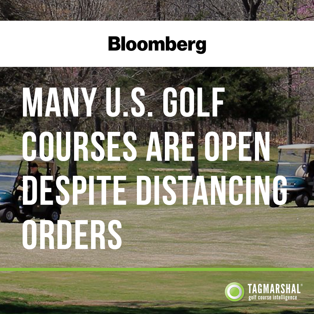 Many U.S. Golf Courses Are Open Despite Distancing Orders