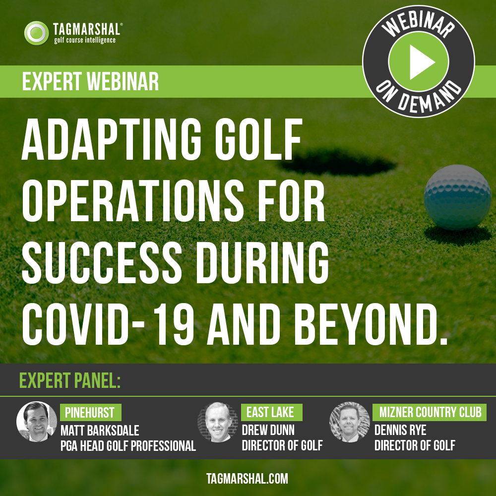 Webinar: Adapting golf operations for success during Covid-19 and beyond