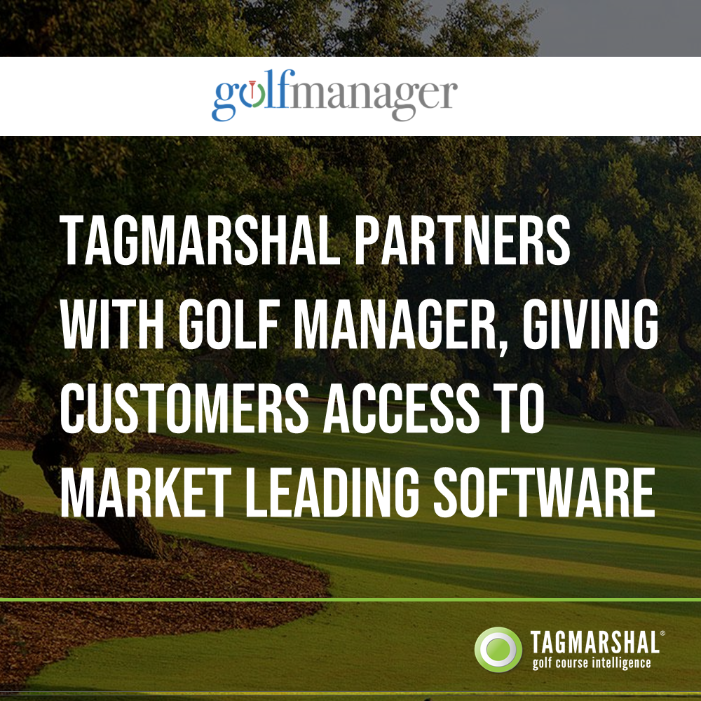 Tagmarshal partners with Golf Manager, giving customers access to market leading software