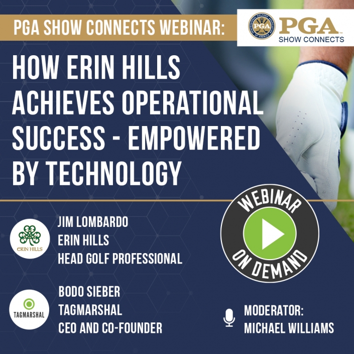 pga show connects – webinar on demand – golf cart gps