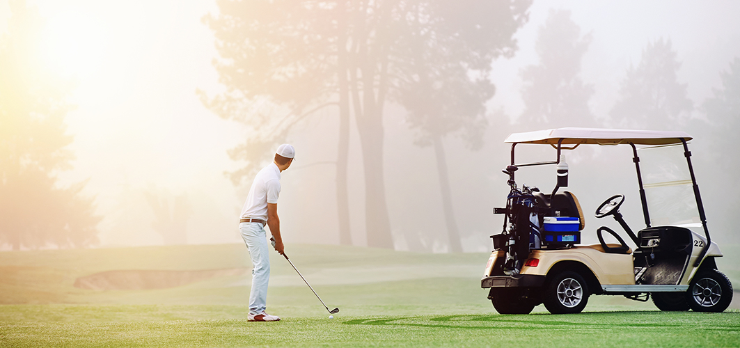 golf cart gps screen