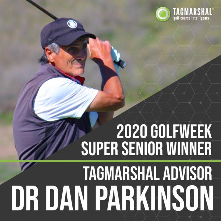 Tagmarshal Advisor, Dr Dan Parkinson Super Senior winner