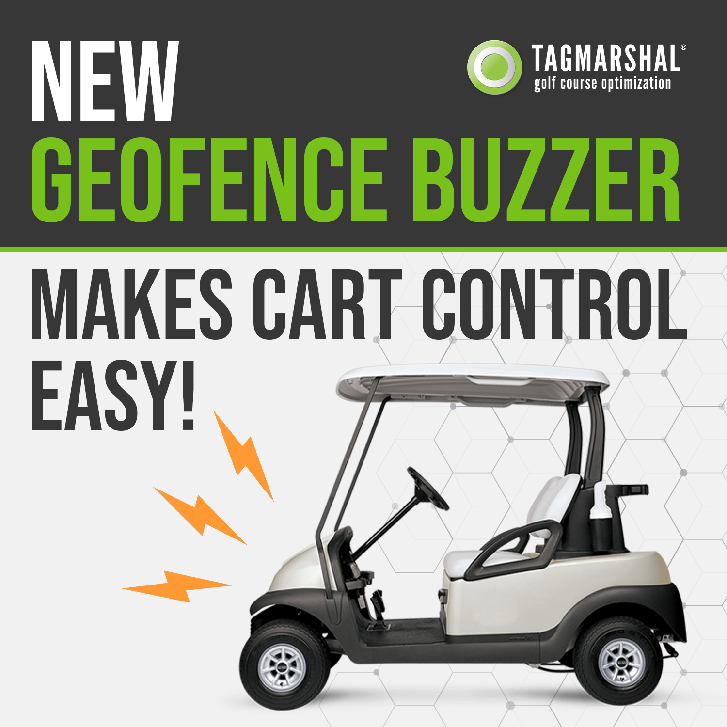 Tagmarshal Launches “Geofence Buzzer” Solution to Actively Manage Cart Tracking and Geofencing Compliance