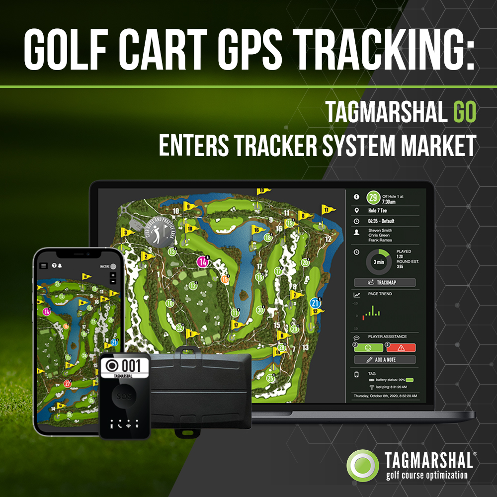 Golf Cart GPS Tracking: Tagmarshal Go enters tracker system market