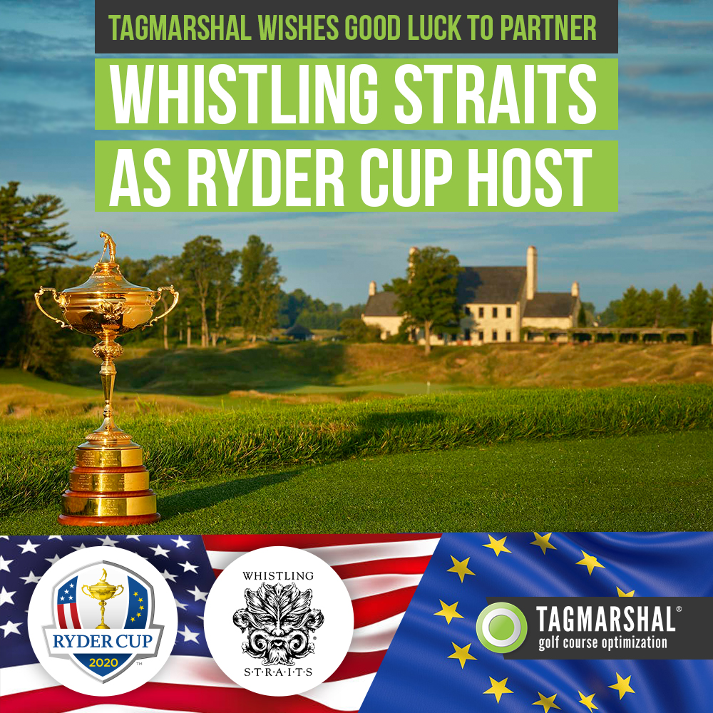 Tagmarshal Wishes Good Luck to Partner, Whistling Straits, As Ryder Cup Host