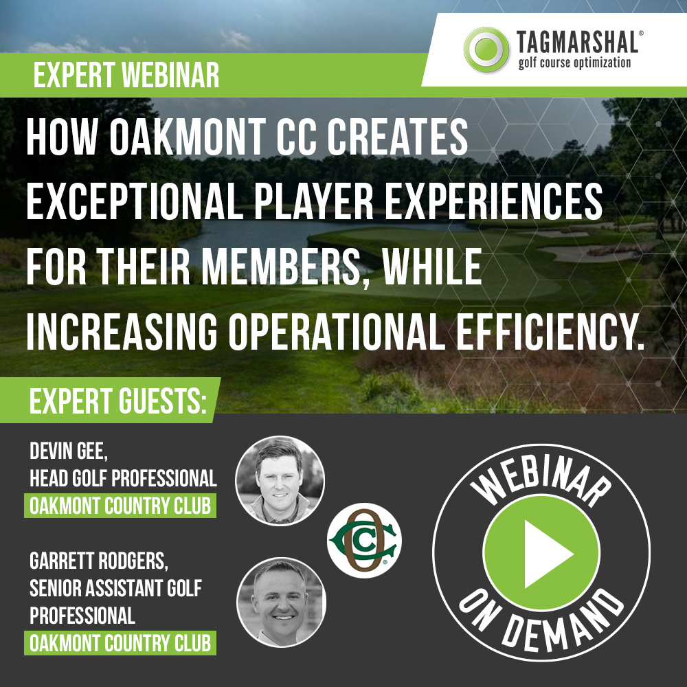 Watch Oakmont CC Webinar On-demand