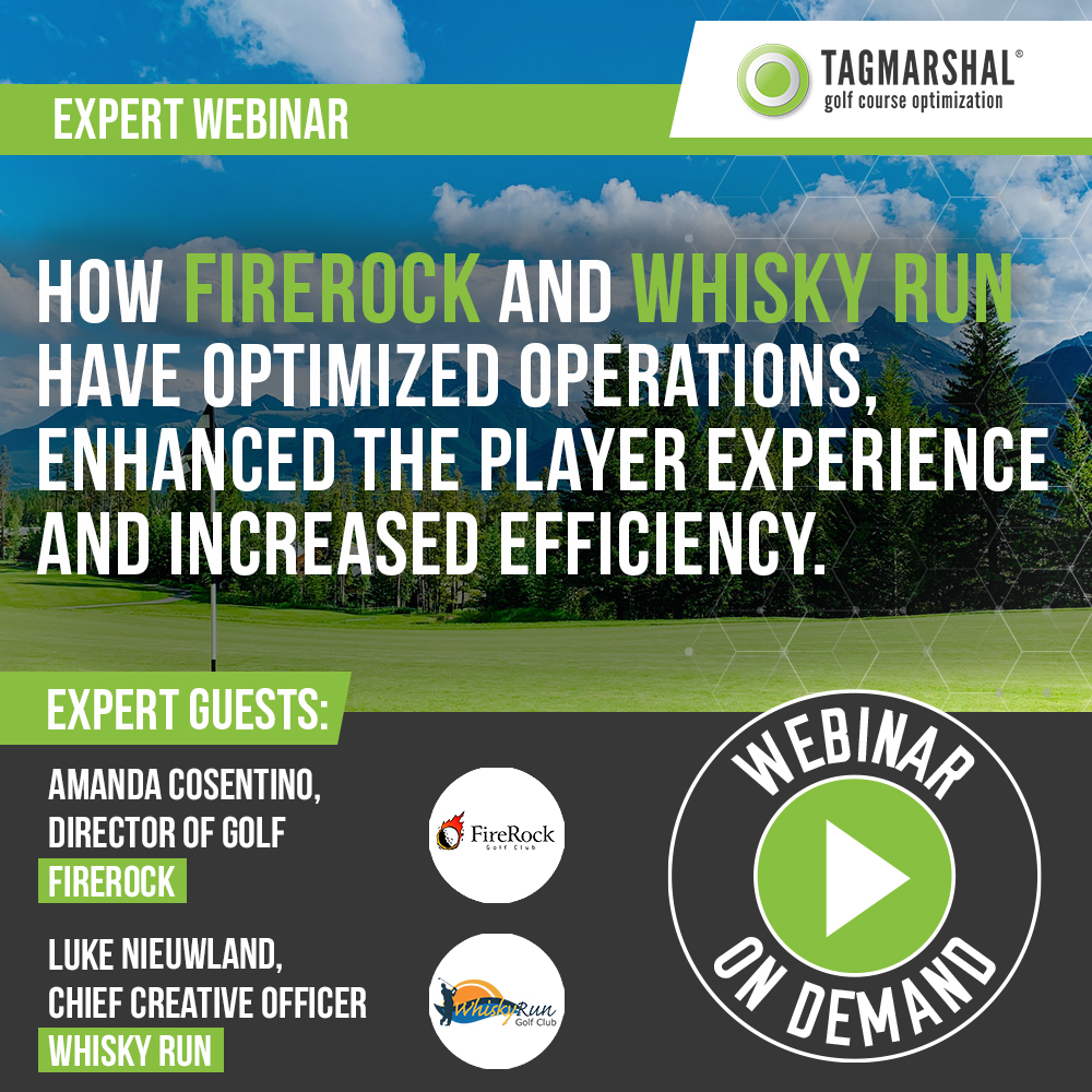 Tagmarshal Educational Webinar: Play Golf Calgary, Firerock and Whisky Run