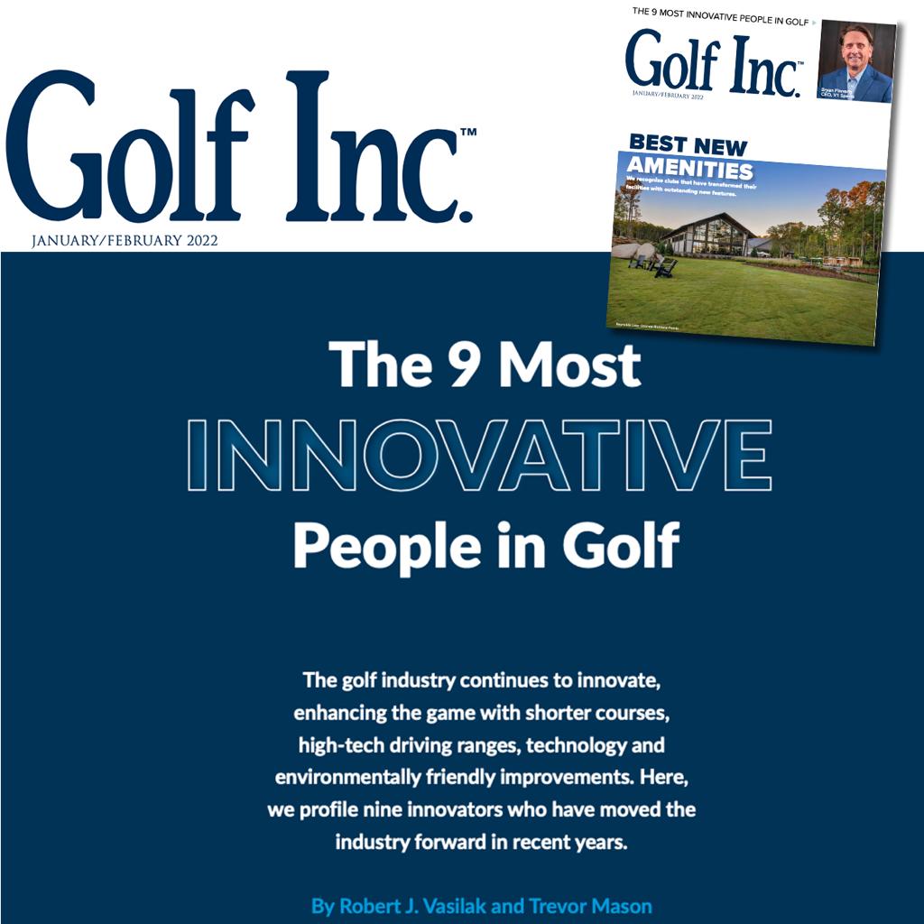 The  9 Most Innovative People in Golf