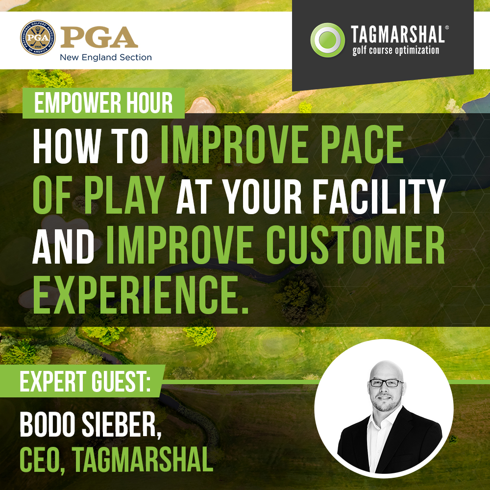 Tagmarshal Empower Hour: How to improve pace of play at your facility & improve the customer experience
