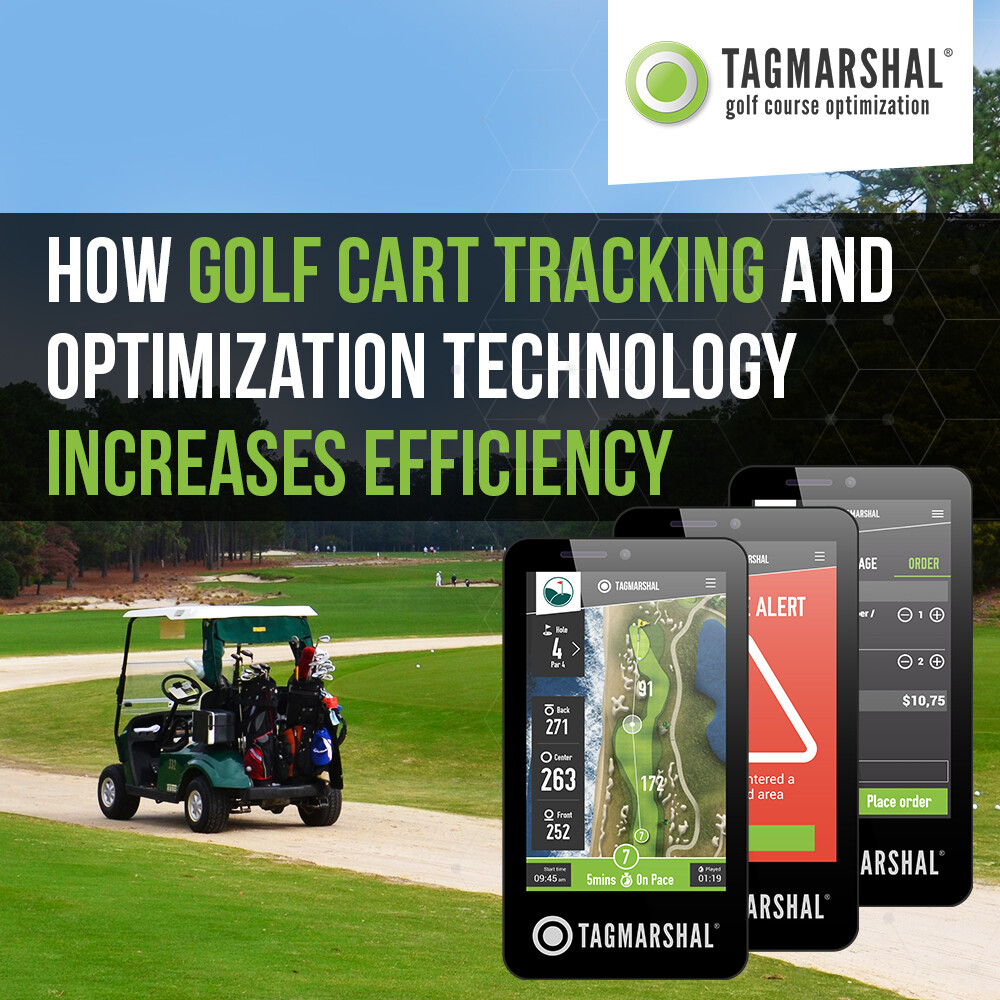 How Golf Cart Tracking and Optimization Technology Increases Efficiency