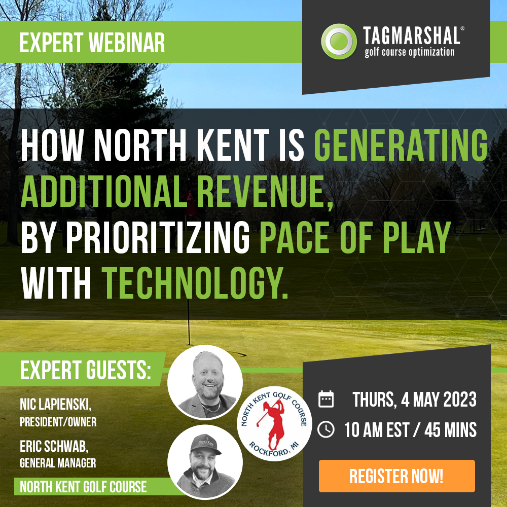 Tagmarshal Webinar: How North Kent is generating additional revenue, by prioritizing pace of play with technology