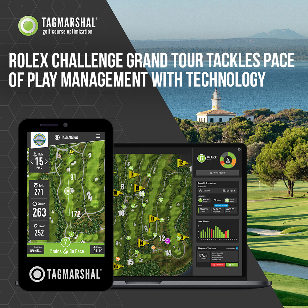 Rolex Challenge Grand Tour Tackles Pace of Play Management with Technology