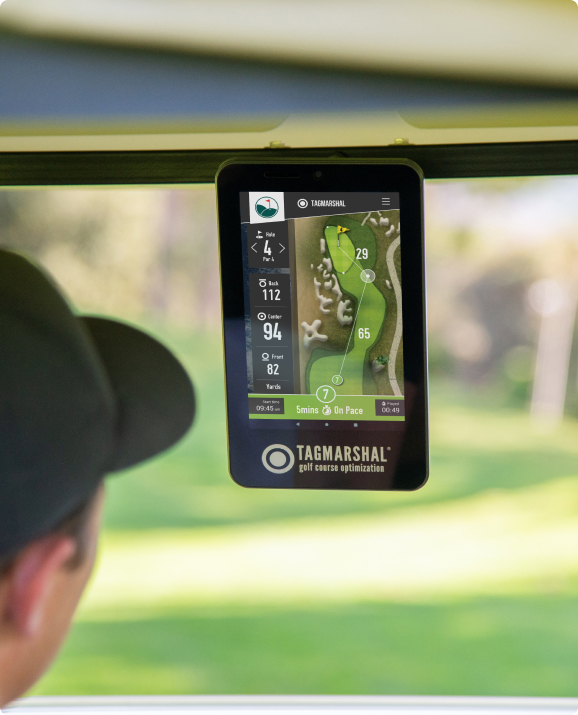 Tagmarshal Media Partnership Enrollment Golf Cart GPS Pace of Play