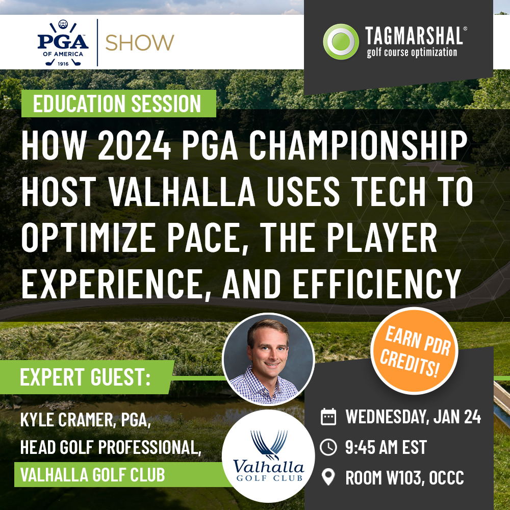 Valhalla Golf Club to host exceptional Technology Education Session at PGA Show