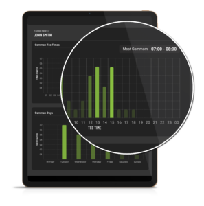 golf cart gps systems cmm time screen