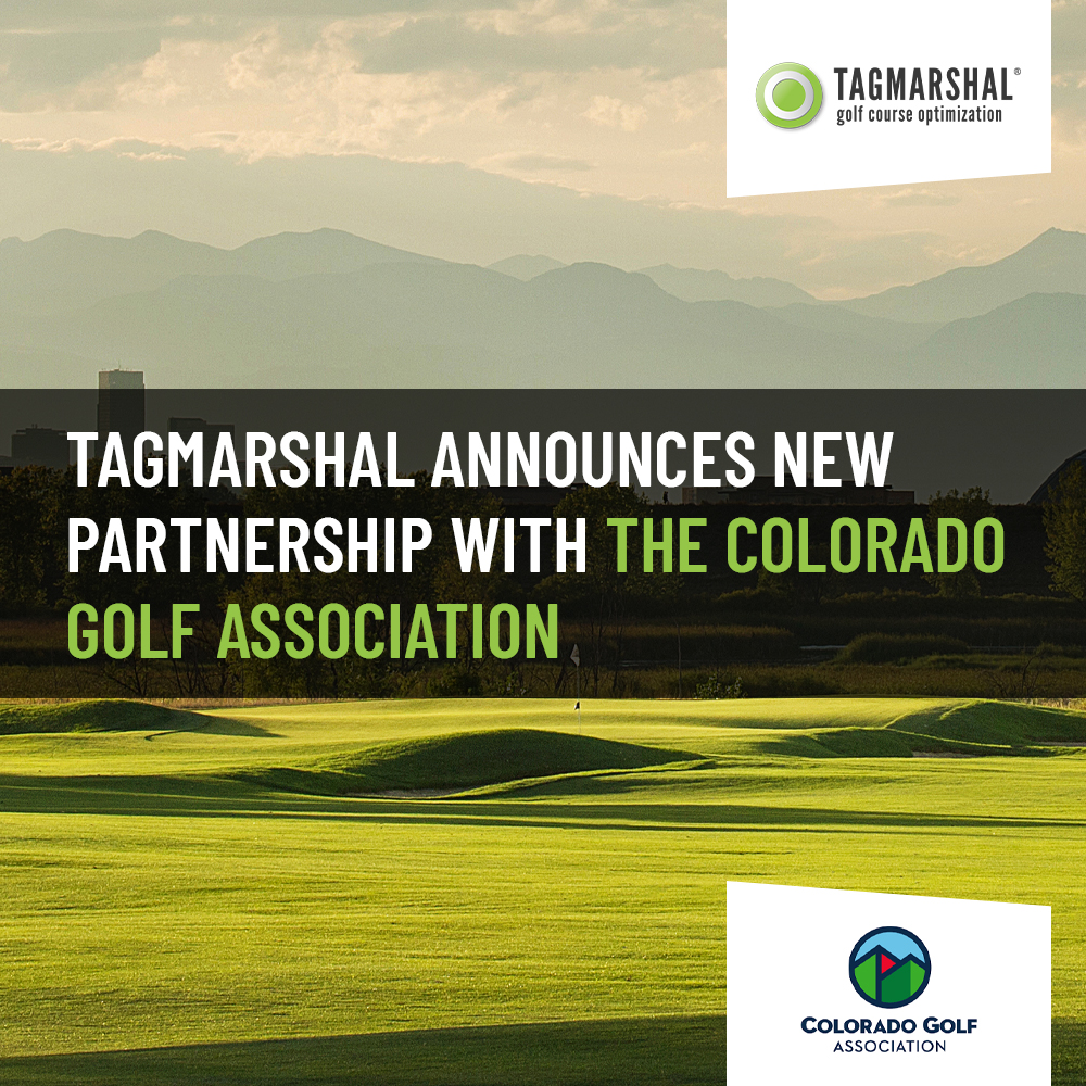 Tagmarshal announces new partnership with the Colorado Golf Association