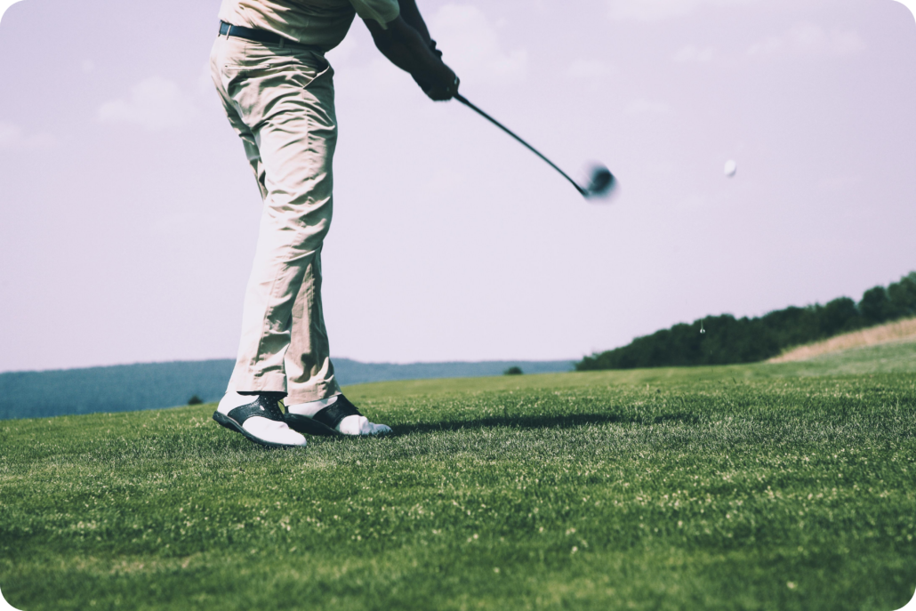golf cart gps systems golfer swing