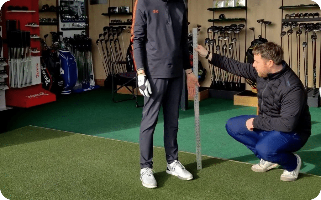 golf cart gps club fitting