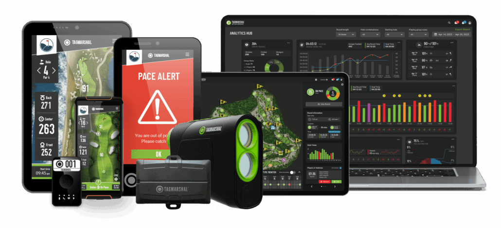 golf cart gps systems product pack shot