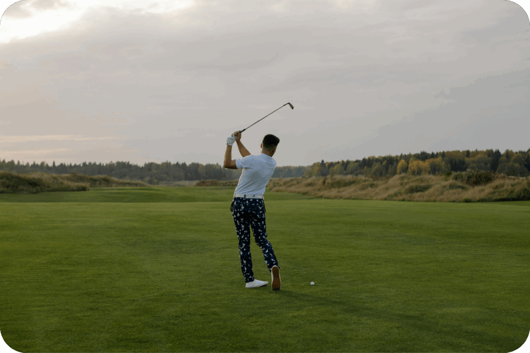 golf cart gps golf swing