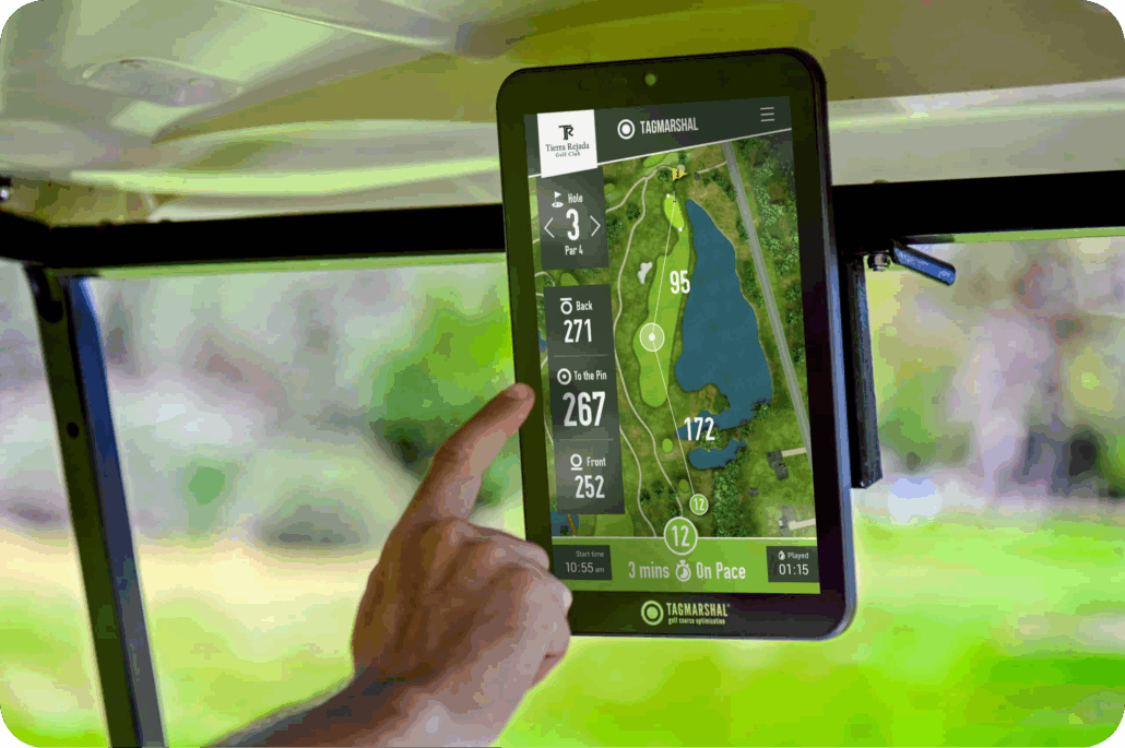 golf cart gps 10inch live map