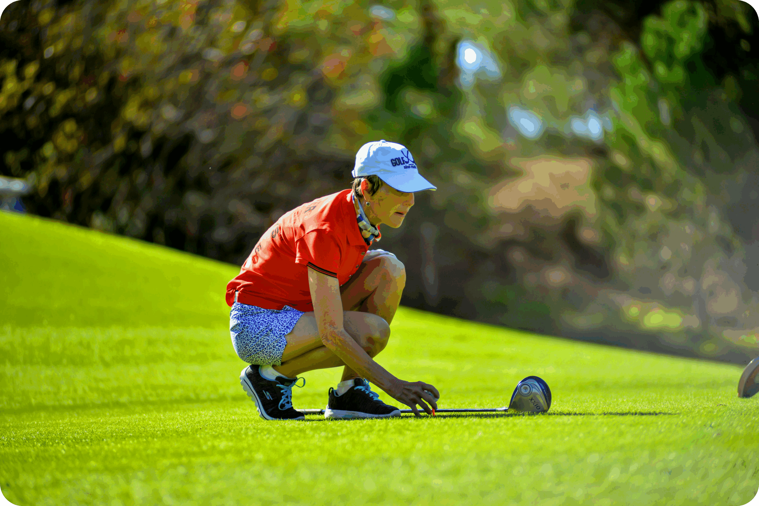 golf cart gps systems player visualizing