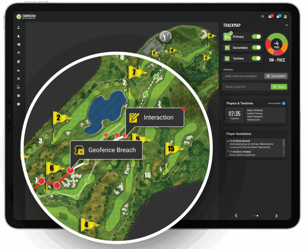 golf cart gps system trackmap