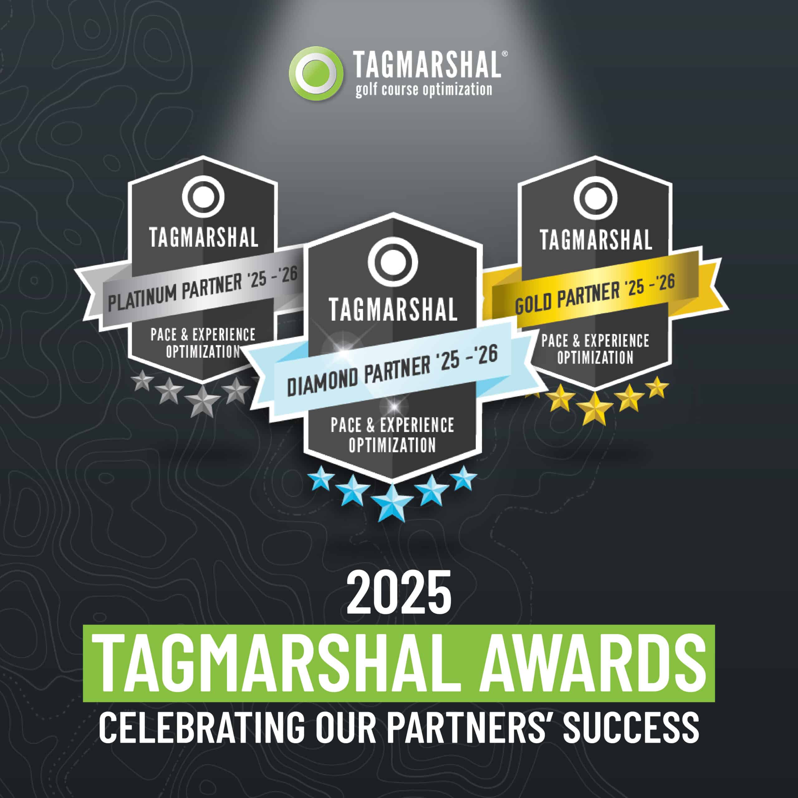 golf cart gps tagmarshal awards square