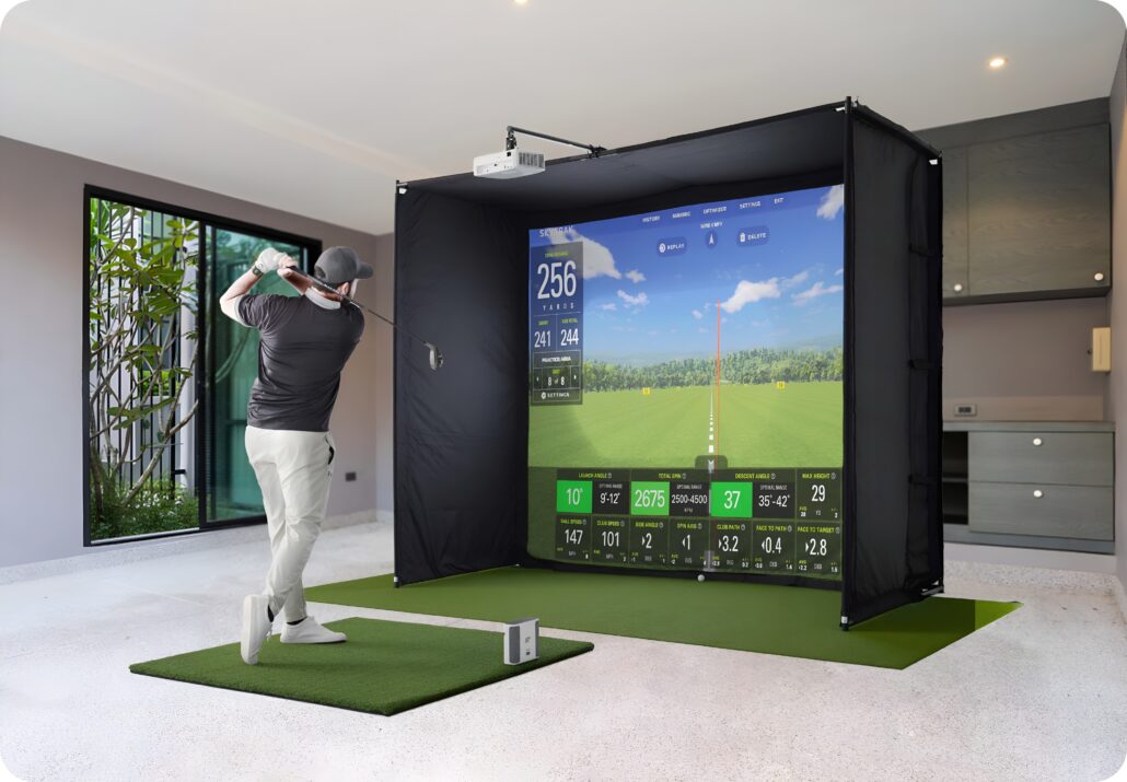 golf cart gps systems golf simulator