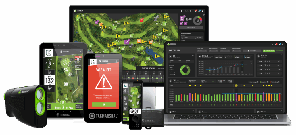 golf cart gps systems product packshot