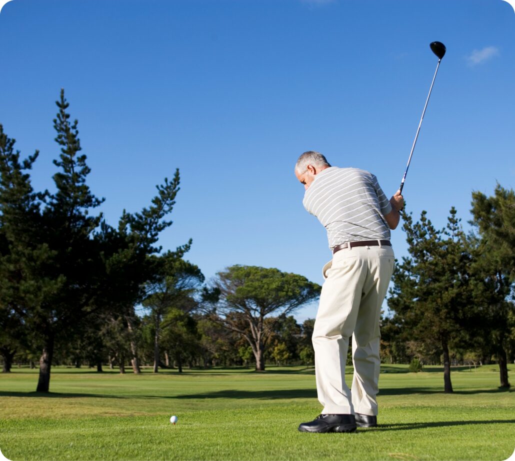 golf cart gps systems shortened swing