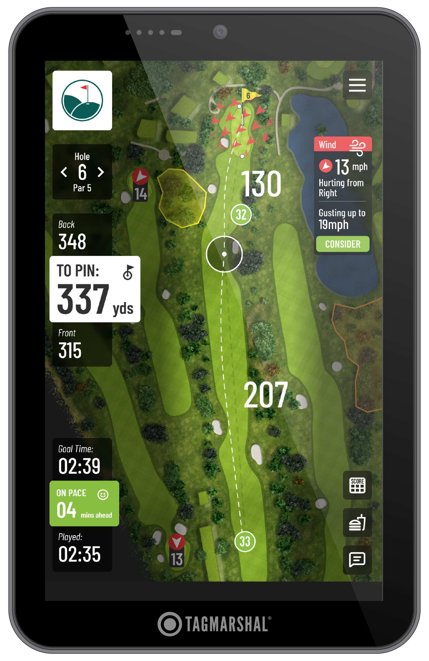 golf cart gps system new 2way